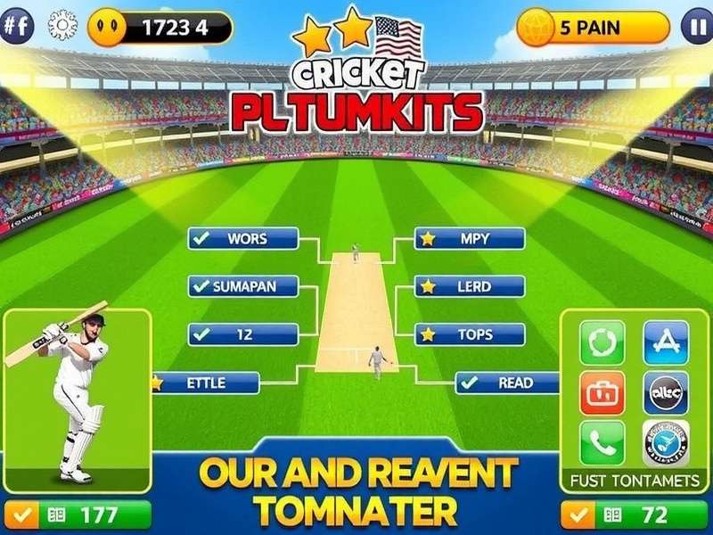 Virtual Cricket Dominator Gameplay Screenshot
