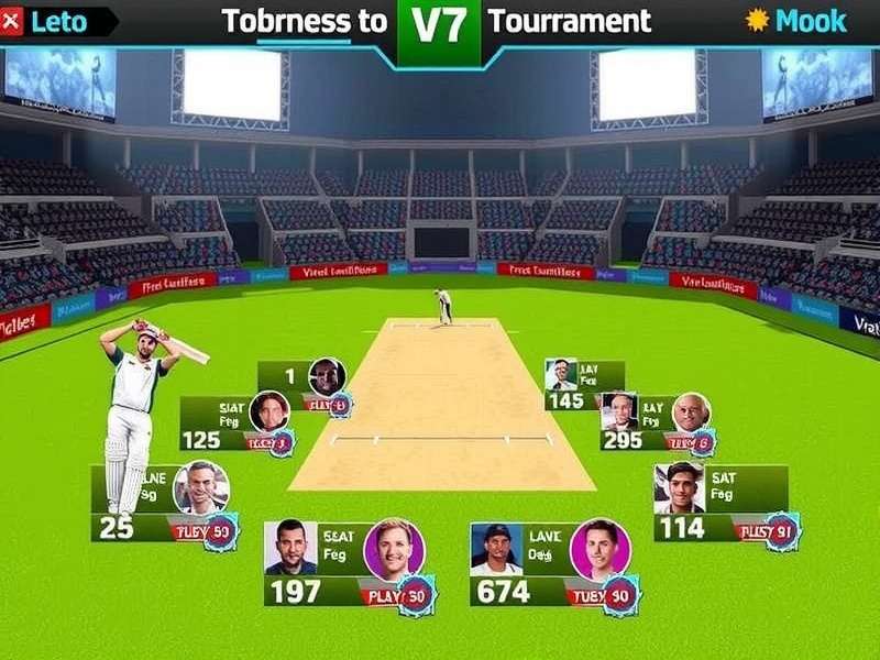Virtual Cricket Dominator Tournament Stage